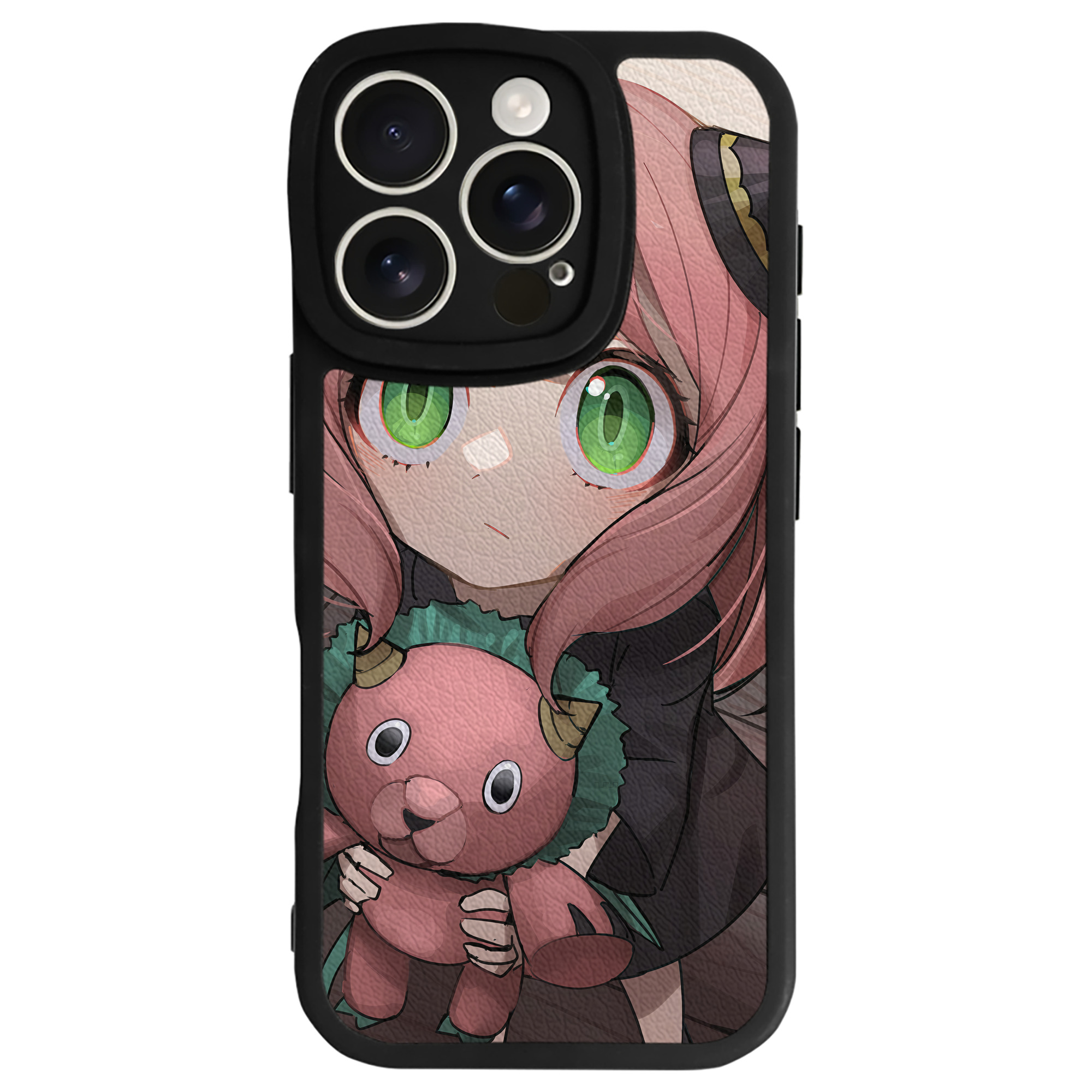 （画像用） SPY×FAMILY间谍家家酒 【iPhone 16シリーズ対応】シリコンスマホケース（レザー調） 材質：シリコン